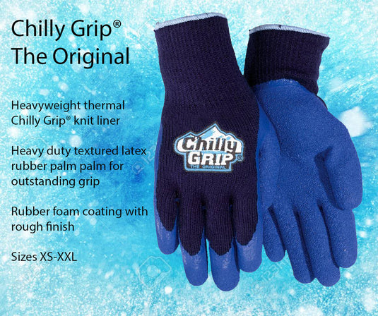 A311 THE ORIGINAL CHILLY GRIP® WINTER GLOVE- SIZES XS-XXL