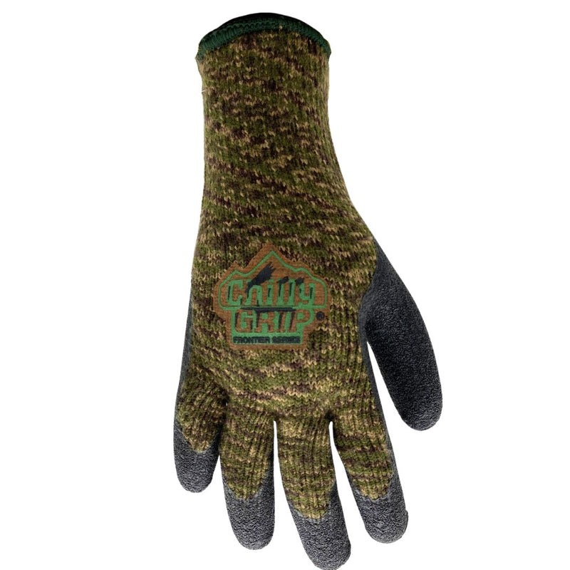 Load image into Gallery viewer, A313 Chilly Grip Camo Thermal Knit Liner, Rubber Palm, Sizes S-XL
