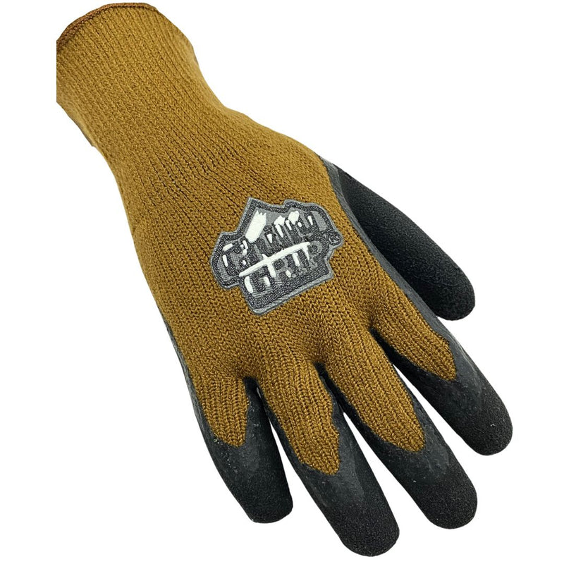 Load image into Gallery viewer, A315 CHILLY GRIP® BROWN KNIT LINER W FOAM LATEX PALM - SIZES M-XL
