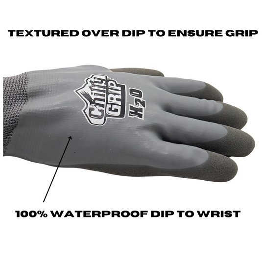 A327 Chilly Grip® H2O Waterproof Thermal Insulated Gloves 2 PK